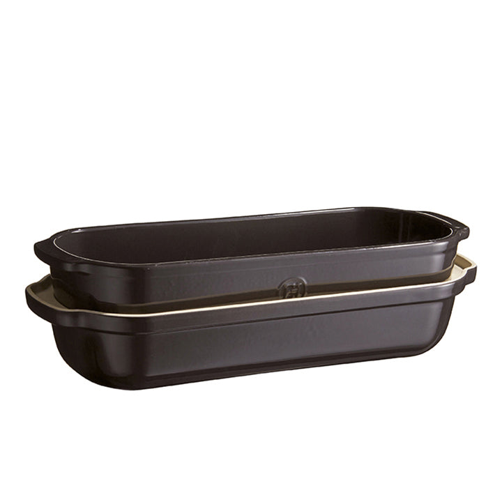 Emile Henry Broodbakvorm E-box - 395x160x150m - Fusain