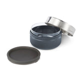 Black+Blum Glazen Lunchbox Grijs – Kom 750 ml – Lekvrij, Duurzaam & Stijlvol