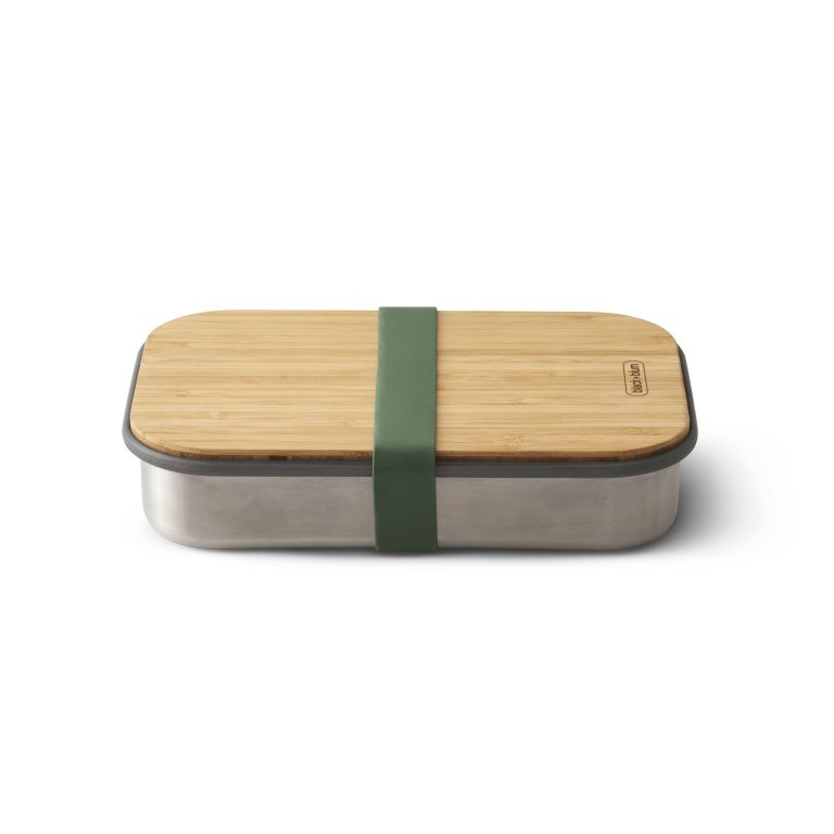 Black+Blum Broodtrommel - Groen - 223×150×52 mm | Stijlvol, duurzaam & multifunctioneel