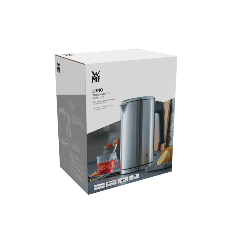 WMF Lono Waterkoker 1,6 L – Stijlvol, veilig & snel waterkoken