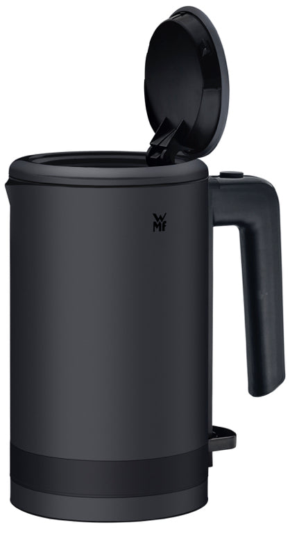 WMF KITCHENminis Waterkoker 0,8 L Diep Zwart – Compact & Elegant