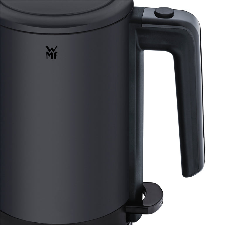 WMF KITCHENminis Waterkoker 0,8 L Diep Zwart – Compact & Elegant