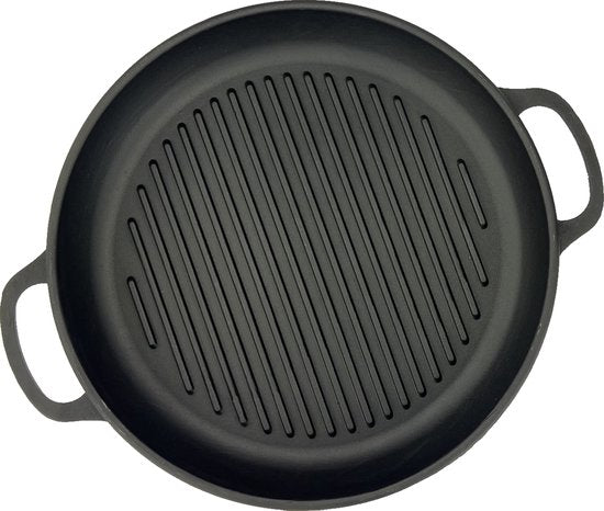 Maysternya Gietijzeren Grillpan - Ø 40 x 4 cm