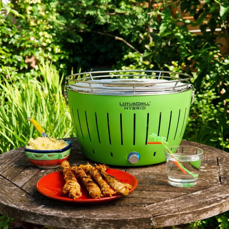 LotusGrill Classic Hybrid - Ø 350 mm - Groen - Beschikbaar tot 5 personen