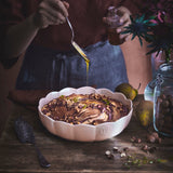 Emile Henry Madeleine Schaal Gegolfd - Ø270mm - Argile