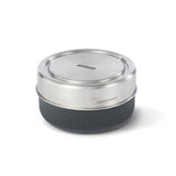 Black+Blum Glazen Lunchbox Grijs – Kom 750 ml – Lekvrij, Duurzaam & Stijlvol