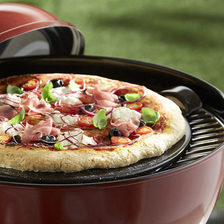 Emile Henry Pizzasteen - Ø370mm - Fusain