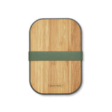 Black+Blum Broodtrommel - Groen - 190 × 135 × 75 mm | Duurzaam, Lekvrij & Multifunctioneel