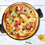 Emile Henry Pizzasteen E-box - Ø365mm - Fusain