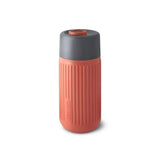 Black+Blum Reisbeker Glas 0,34 L - Rood - Lekvrij, Smaakneutraal & Duurzaam