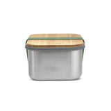 Black+Blum Broodtrommel - Groen - 190 × 135 × 75 mm | Duurzaam, Lekvrij & Multifunctioneel