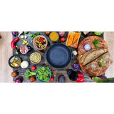 Maysternya Gietijzeren Barbecuepan met handvaten - Ø 28 x 6 cm
