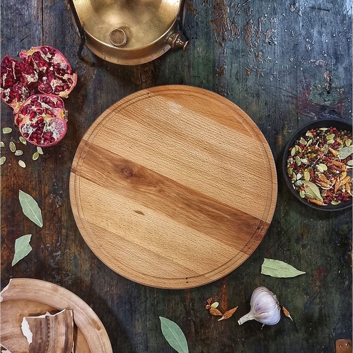 Houten Pizzaplank - Ø 35 x 1.5 cm