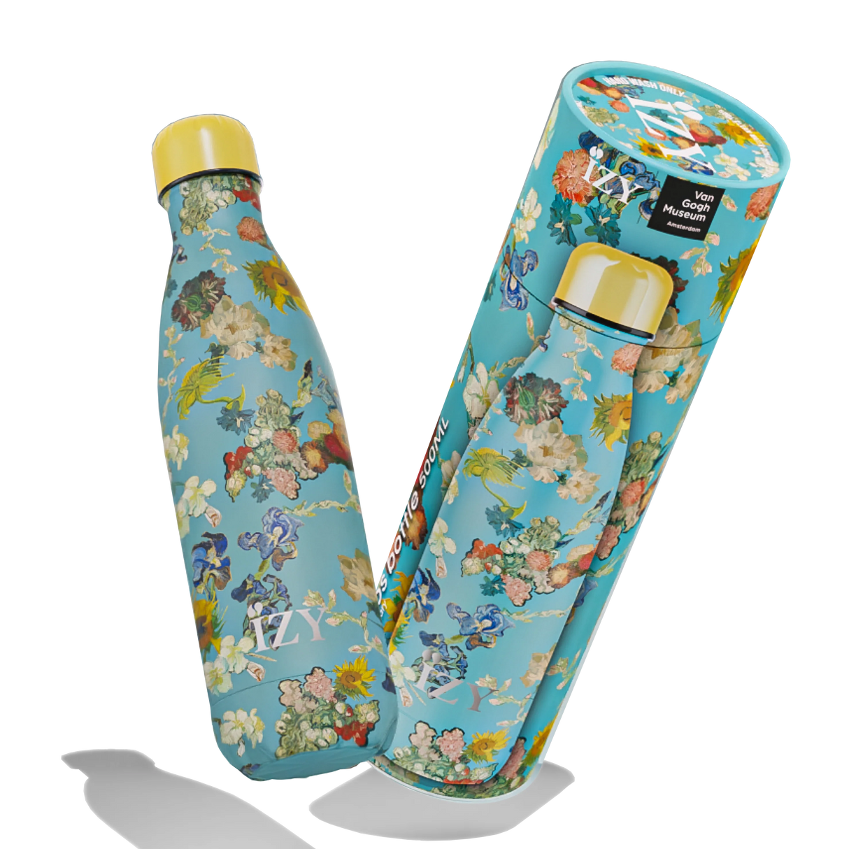 IZY Thermofles - Vincent's Bloemen | Kunstzinnige RVS Drinkfles 500ML - The Artists Prints