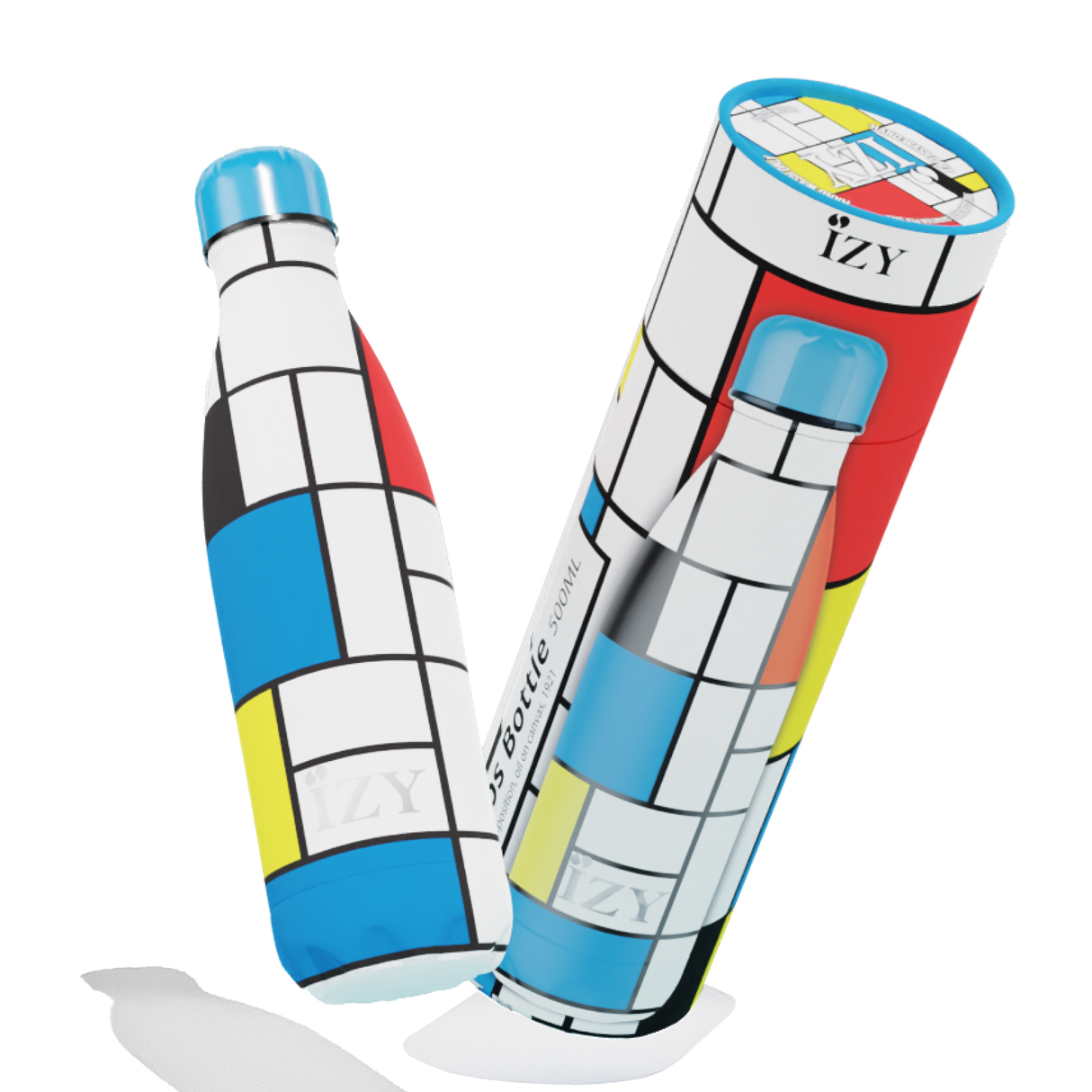 IZY Thermofles - Compositie | Kunstzinnige RVS Drinkfles 500ML - The Artists Prints (kopie)