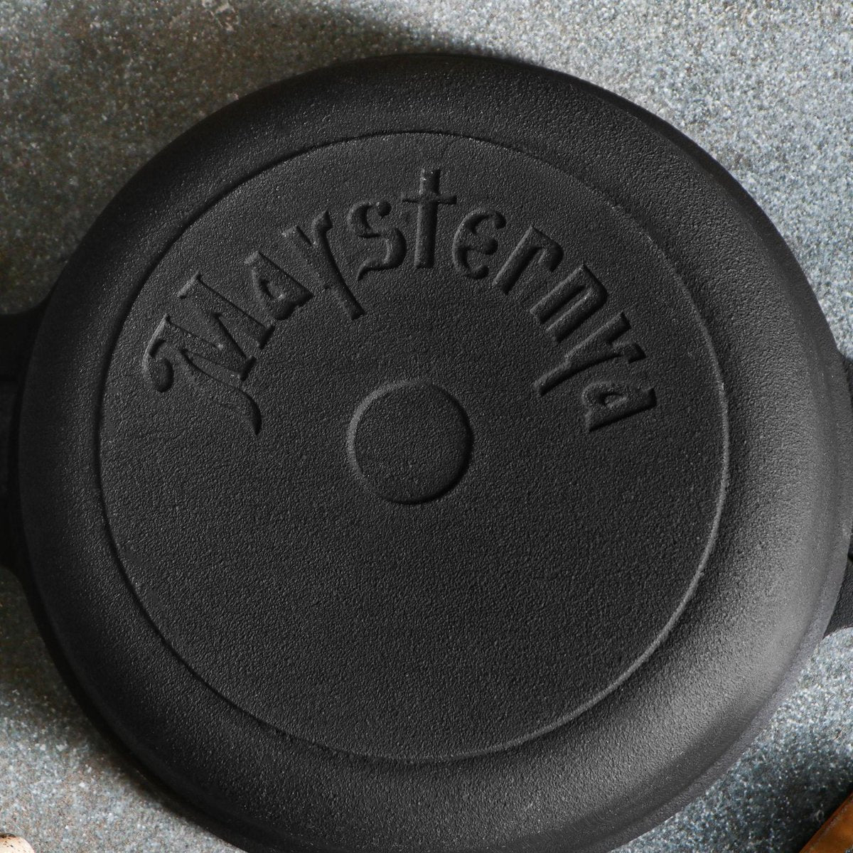Maysternya Gietijzeren Braadpan met glazen deksel - 5 Liter