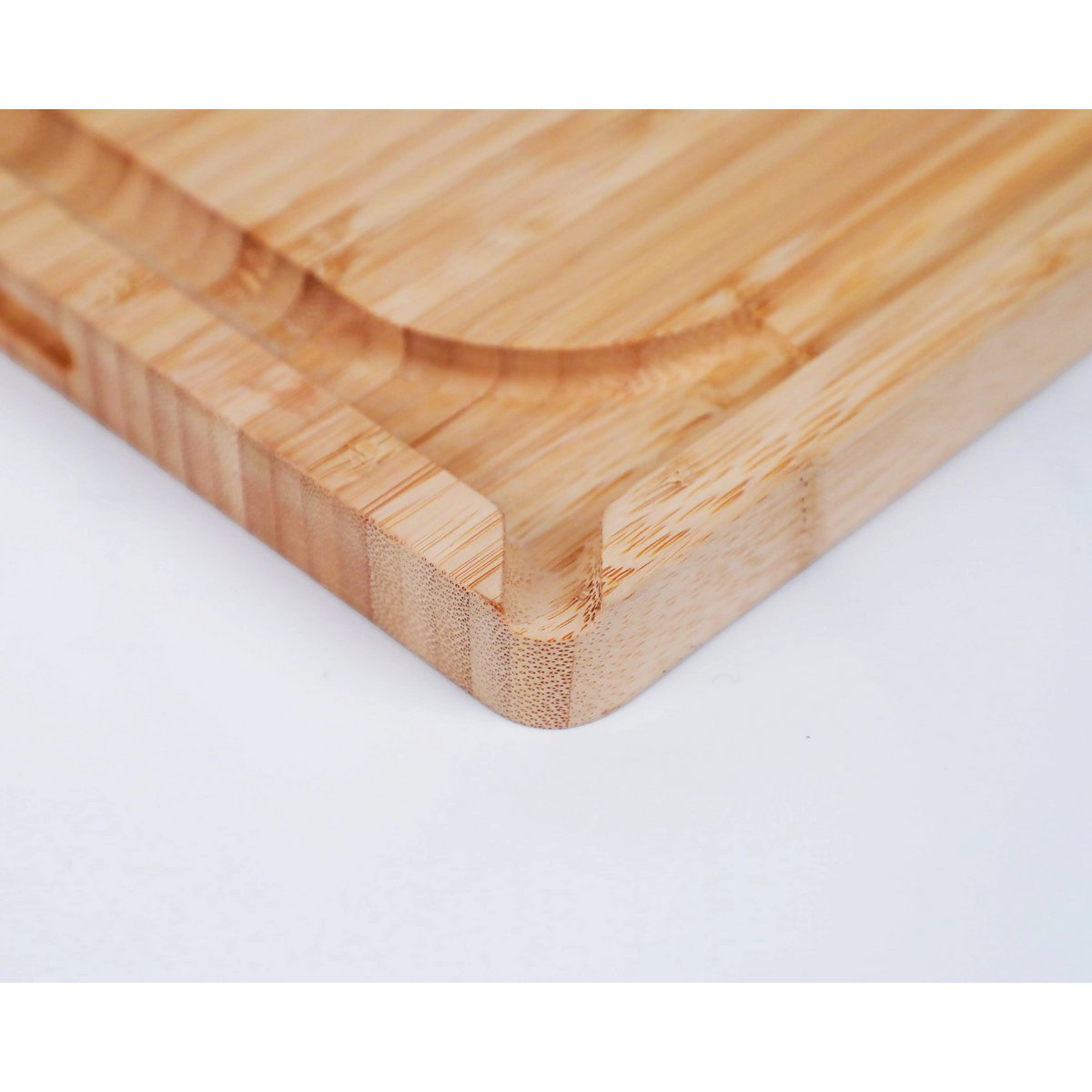 Kotai Bamboe Snijplank – Sapgroef & Verborgen Handvatten (40 x 30 cm)
