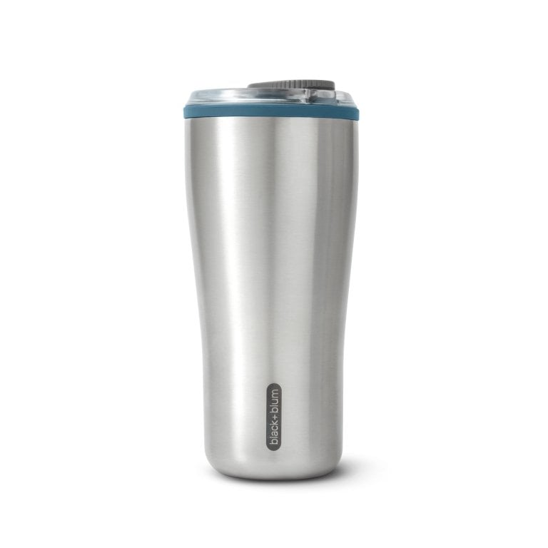 Black+Blum Thermo Reisbeker 0.6 L Blauw - Vak & lekvrij, warm & koud In één