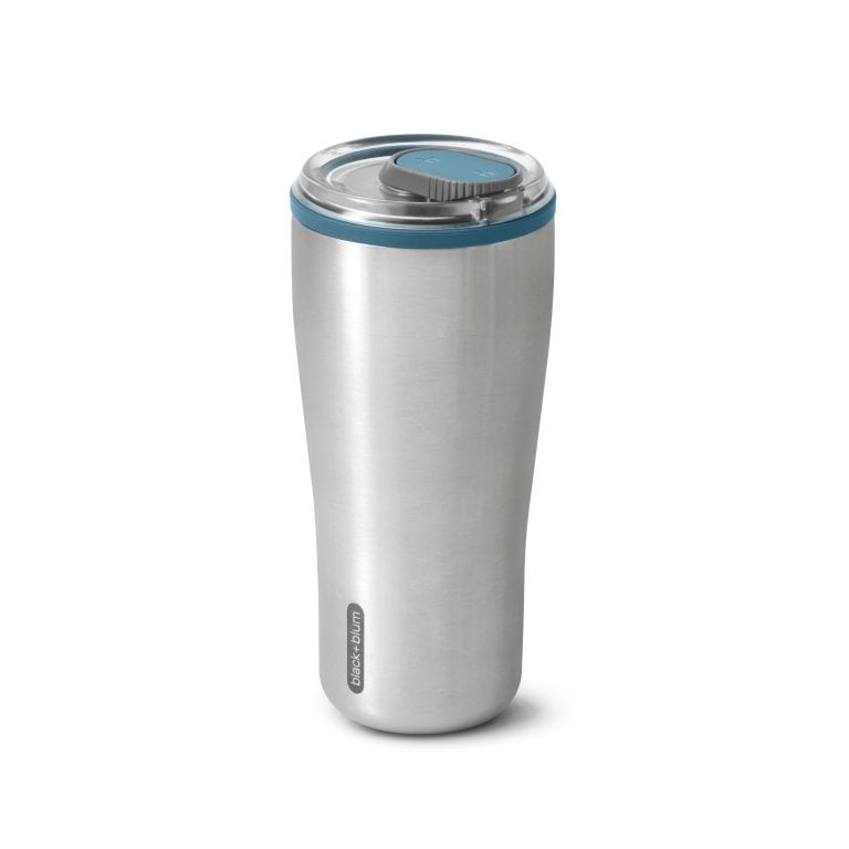 Black+Blum Thermo Reisbeker 0.6 L Blauw - Vak & lekvrij, warm & koud In één
