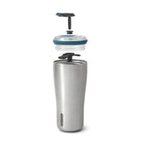 Black+Blum Thermo Reisbeker 0.6 L Blauw - Vak & lekvrij, warm & koud In één