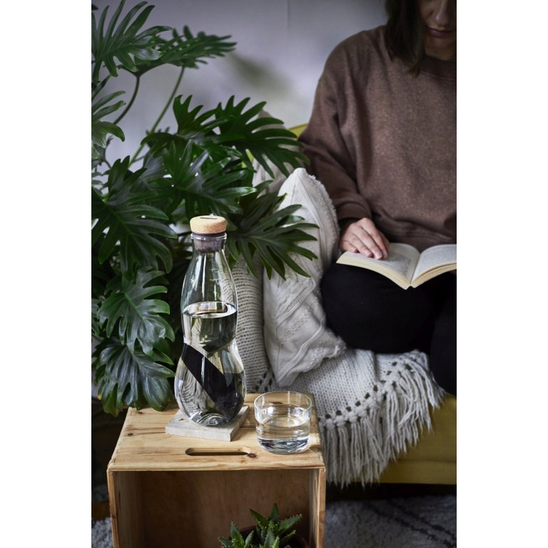 Black+Blum Eau Waterkaraf met Filter – 1,1 L | Elegant, Natuurlijk & BPA‑vrij