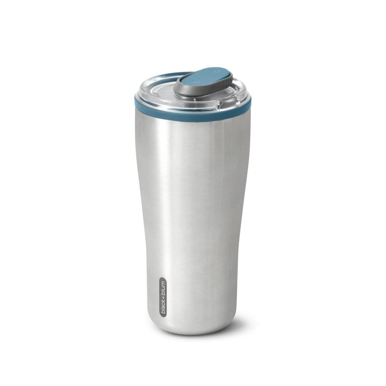 Black+Blum Thermo Reisbeker 0.6 L Blauw - Vak & lekvrij, warm & koud In één