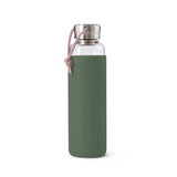 Black+Blum Glas Waterfles 0,6 L - Groen - 100 % Lekvrij, Elegantie & Duurzaamheid