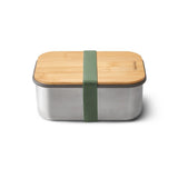 Black+Blum Broodtrommel - Groen - 190 × 135 × 75 mm | Duurzaam, Lekvrij & Multifunctioneel